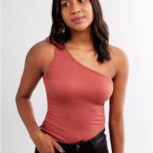 Timing One-Shoulder Tank Top